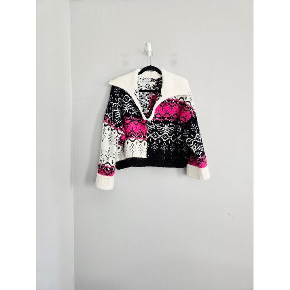 Anthropologie Pilcro Collar Sweater Size S - Picture 4 of 6